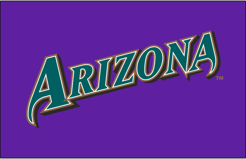 Arizona Diamondbacks 1998-2002 Jersey Logo iron on transfers for fabric